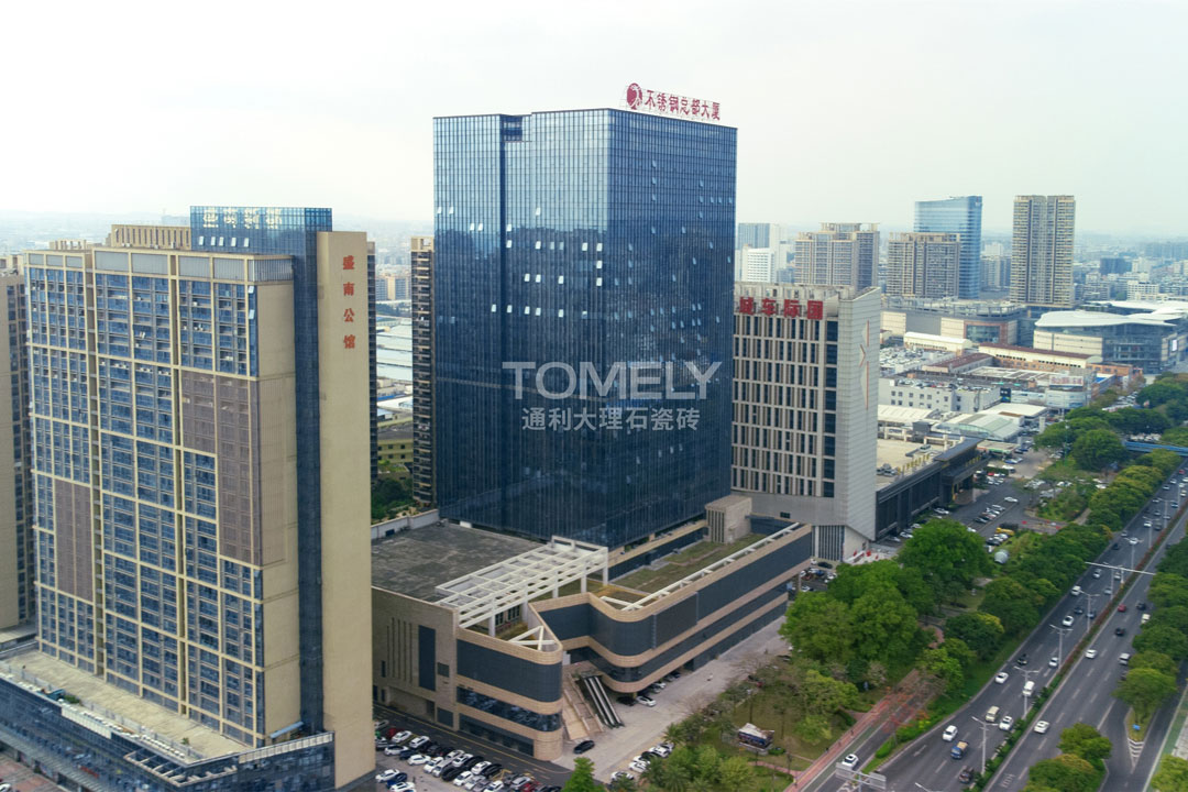 案例鉴赏丨设计与大理石瓷砖的完美呈现！通利品质见证！(图1)