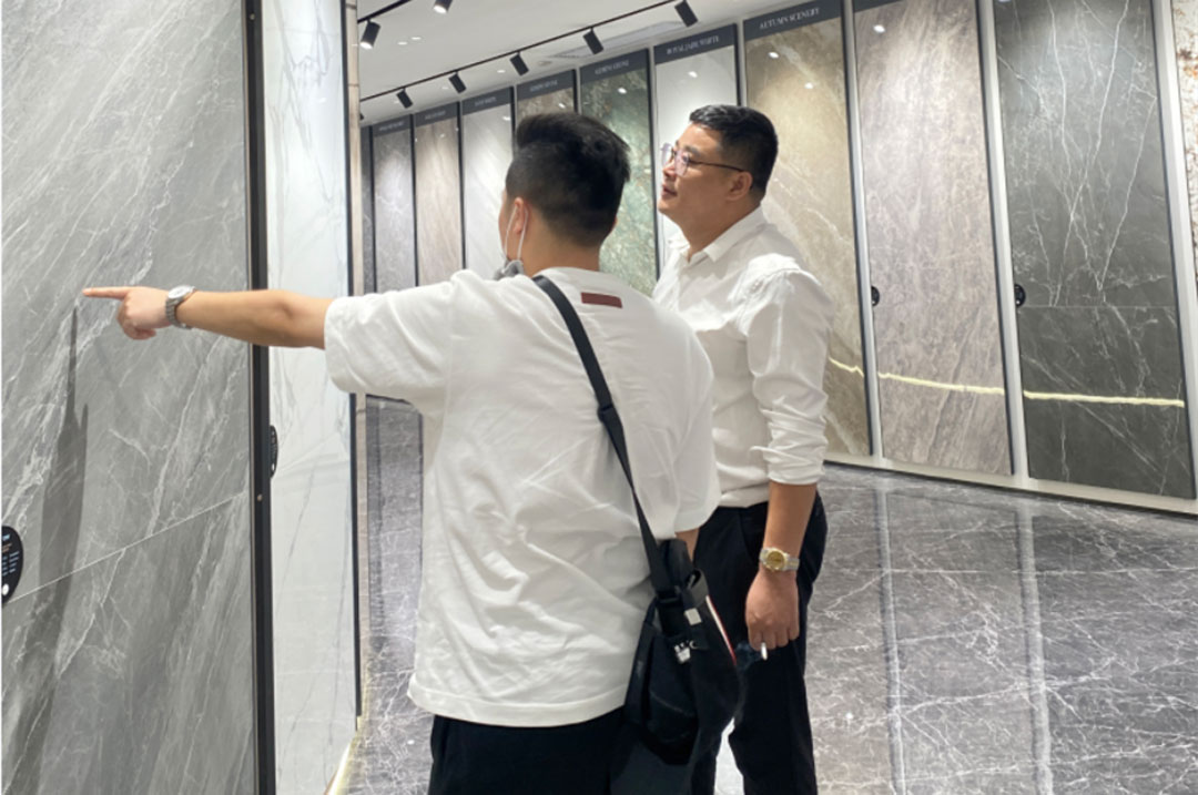 WOW!通利大理石瓷砖以无限连纹臻品，掀起本届陶博会热潮(图8)