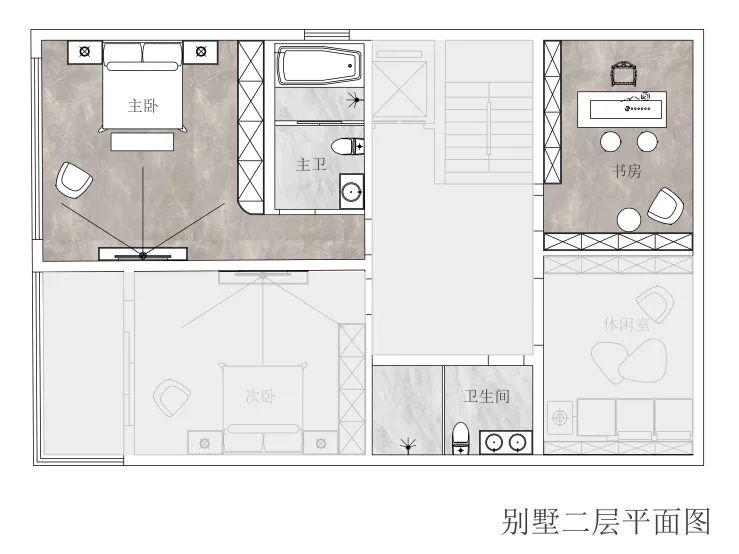 一期一绘丨379㎡湖畔别墅，轻奢生活的范本(图18)
