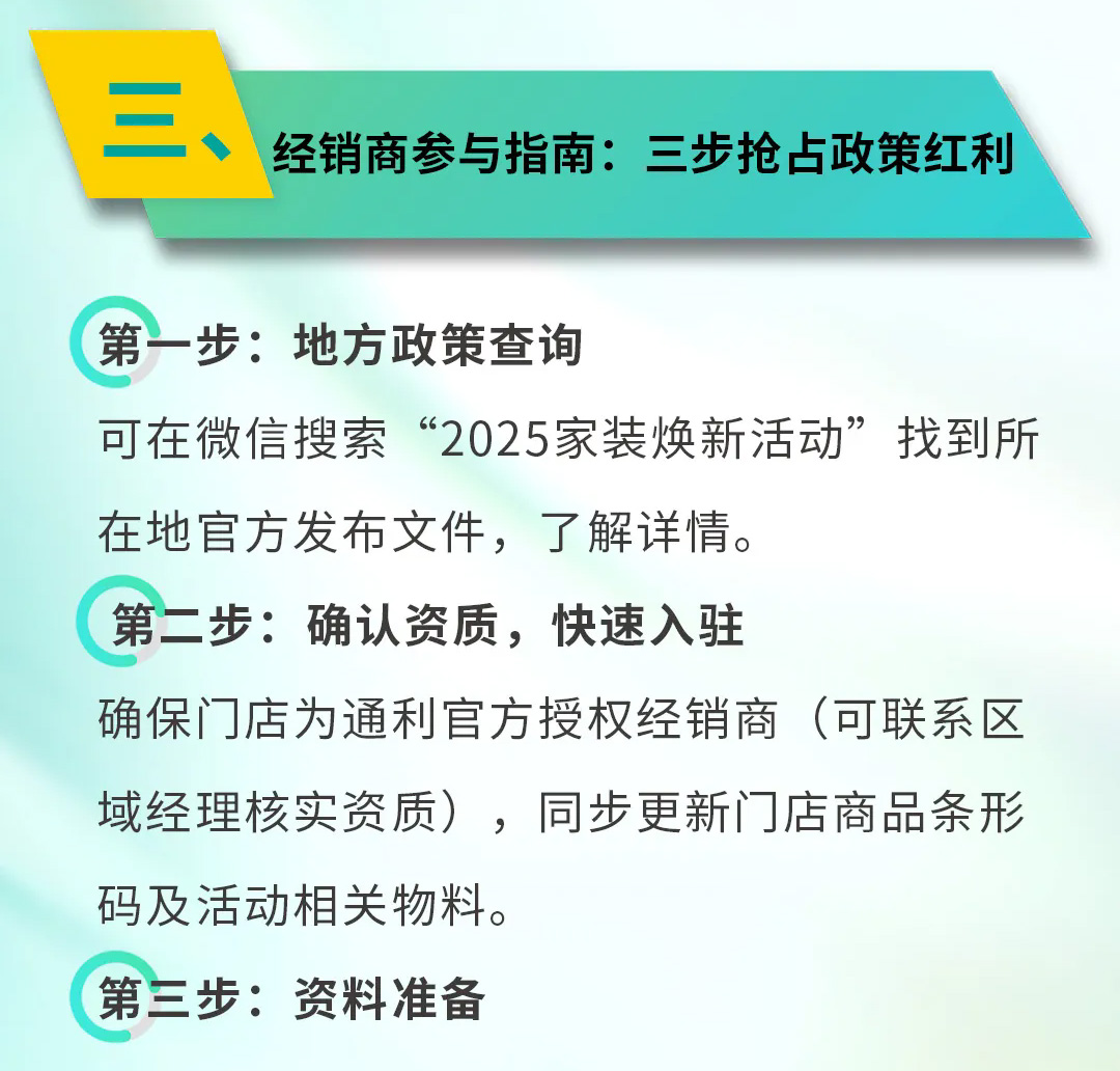 通利入选2025年度“焕新”补贴名录，经销商速看！(图4)