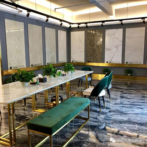 通利大理石瓷砖店面升级 | 常德大板店，石材感，多应用(图6)